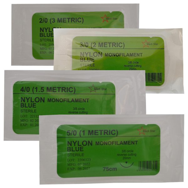 Blue Monofilament Suture