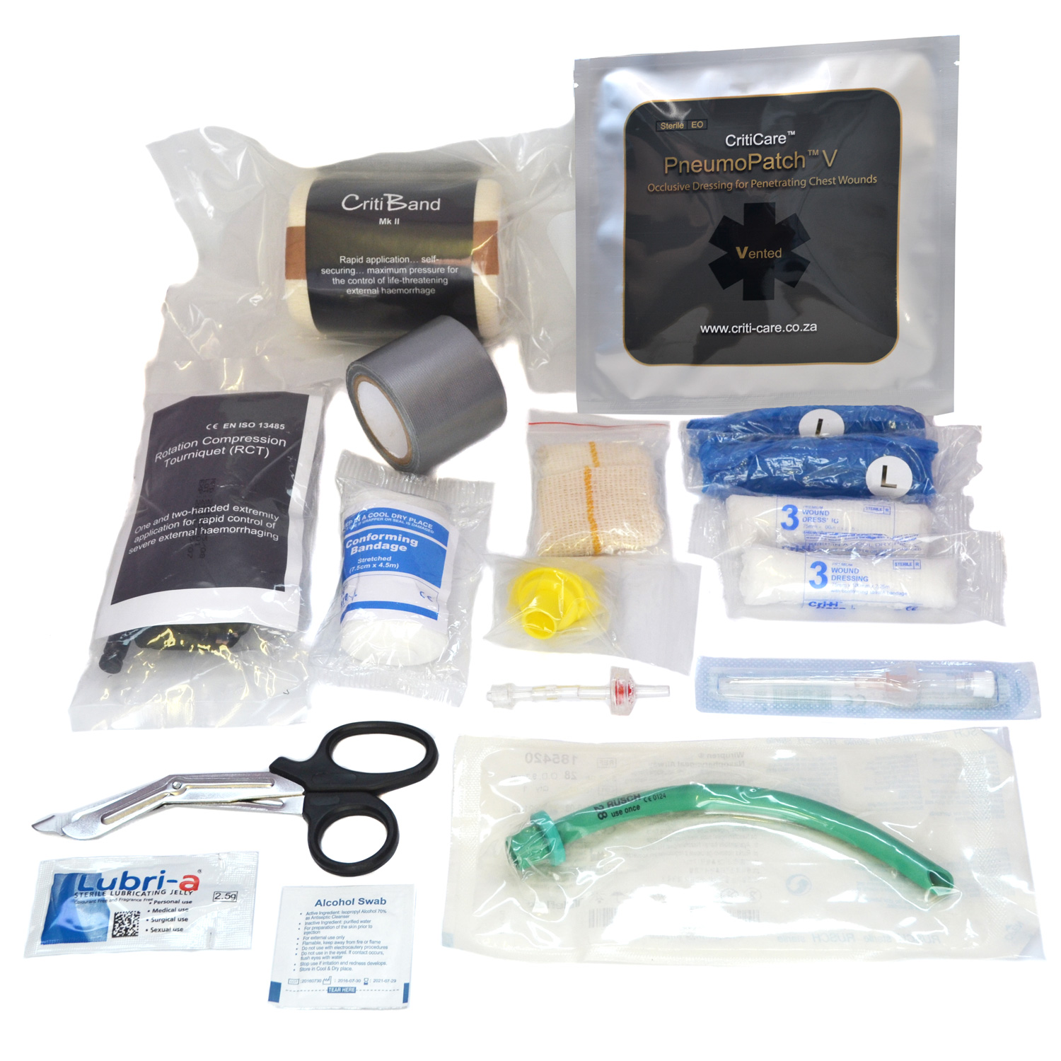 Individual First Aid Kit (IFAK) Advanced contents - Refill