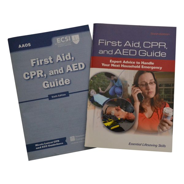 First Aid CPR and AED Standard Book 6th Edition